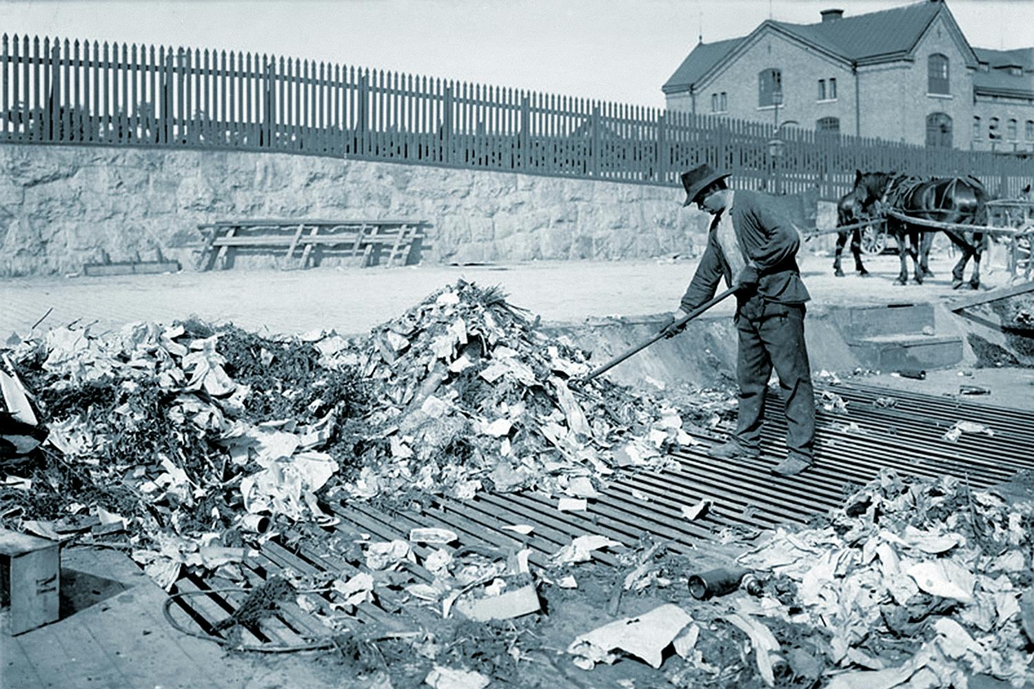 sopsortering ostra sopstationen stockholm